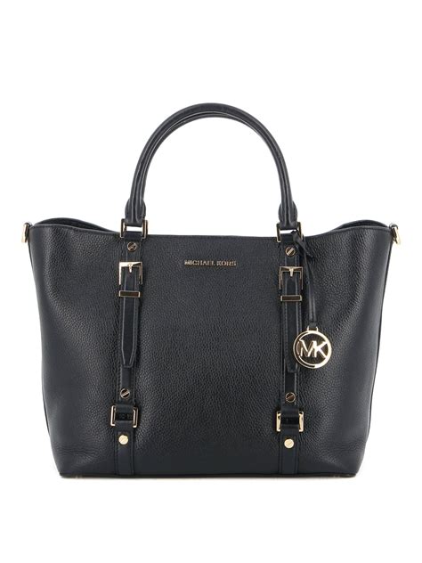 michael kors pvc bag black|Michael Kors black tote bag.